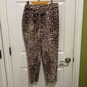 Leopard Print Women's Pants